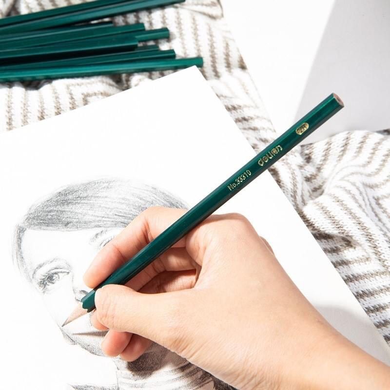 HỘP 12 BÚT CHÌ ĐEN 2B